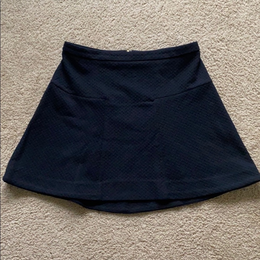 Black skater skirt